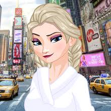 Игра Эльза в Нью-Йорке